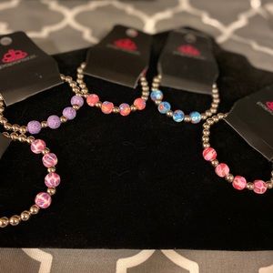 Kids jewelry paparazzi bracelets and rings